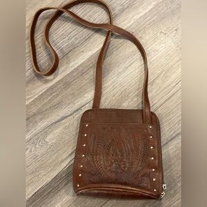 Texian Leather Crossbody Purse